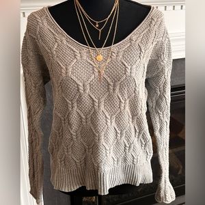 GAP Ladies Cable Soft Vee